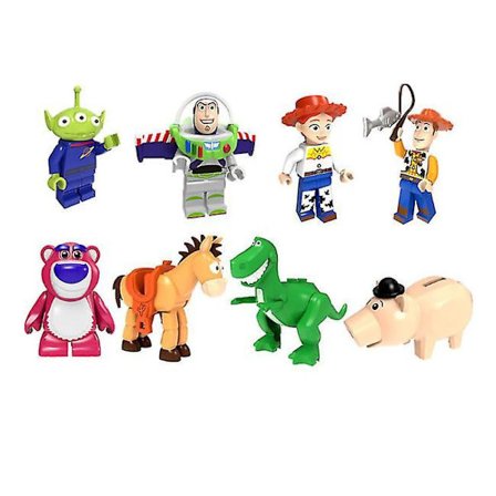 8pcs Toy Story Building Blocks assembly toy