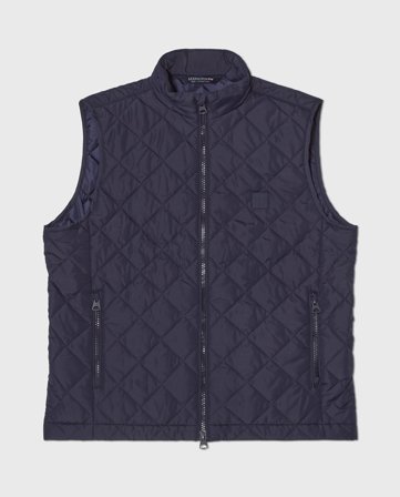 Lexington Quiltet vest, mørkeblå