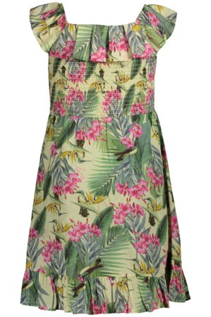 Guess Jeans Abito Lungo Bambina Verde