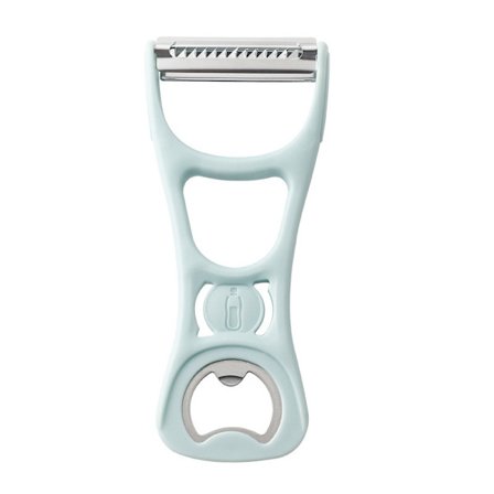 2 stk. Grøntsags Skræller, Roterende Frugt og Grøntsags Skræller, Køkken Rustfrit Stål Æble Skræller med Skridsikre Håndtag