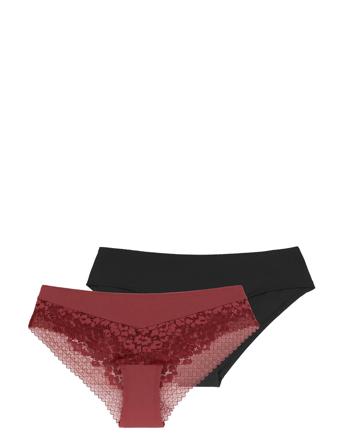 Kelsea - 2Pp Cheeky_Hipster Hipstertrosa Underkläder Multi/patterned Dorina