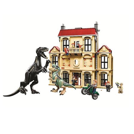 Ideas Jurassic World Dinosaur 10927 10924 10920 Byggeklosser Tyrannosaurus Brikker Kjøretøy Leker For Barn Julegaver 10928 uten Original Esken