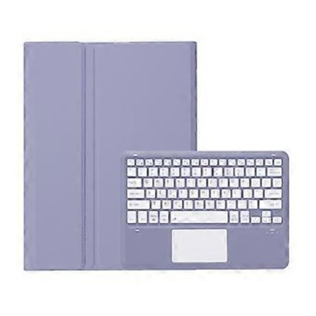 Bluetooth-tangentbord PU-fodral A910B-A (Lila)