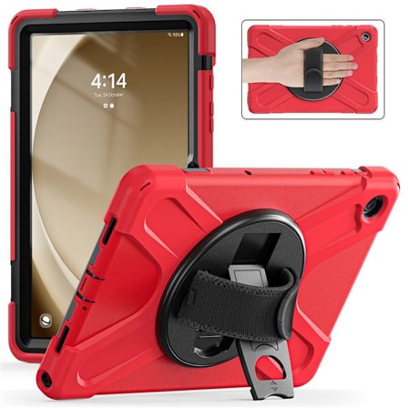 Mobilskal till Galaxy Tab A9 Plus Silikon Rotary Kickstand