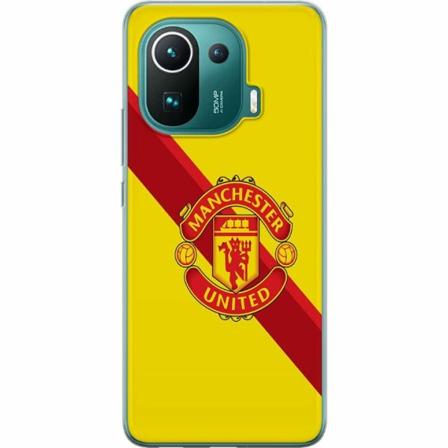 Xiaomi Mi 11 Pro Genomskinligt Skal Manchester United Fc