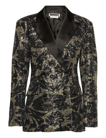 Augustina Blazer Blazers Double Breasted Blazers Multi/mønstret ROTATE Birger Christensen