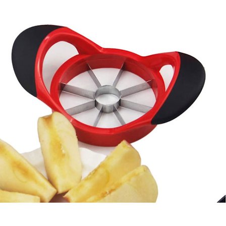 8-teräinen omenan ydinporaaja, viipaloija, jakaja, lohkoja, ergonominen