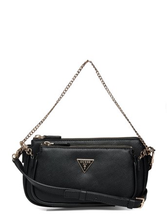 GUESS Noelle Ii Dbl Pouch Crossbody - Black - ONE SIZE