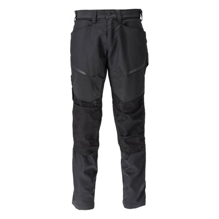 MASCOT Arbetsbyxa med knäfickor Customized svart 76c56 - Lyreco - Arbetskläder - Arbetsbyxor och shorts - Hantverksbyxor