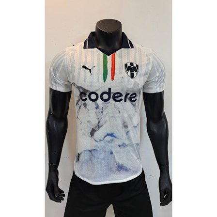 25-26 C.F.Monterrey Hjemme Spiller Fotball T-skjorte S-3XL