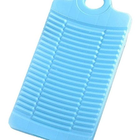 Bærbar Mini Vaskebrett Plast Klær Rengjøring Styret KLB