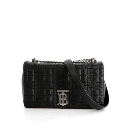 Burberry Vintage Pre-owned Læder skuldertasker Sort, Dame Vintage Tasker, Størrelse: ONE Size