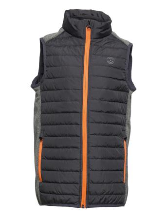 Jjemulti Bodywarmer Collar Sn Jr Foret Vest Grå Jack & J S