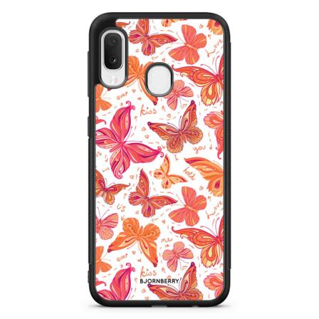 Bjornberry Skal Samsung Galaxy A20e - Fjärilar
