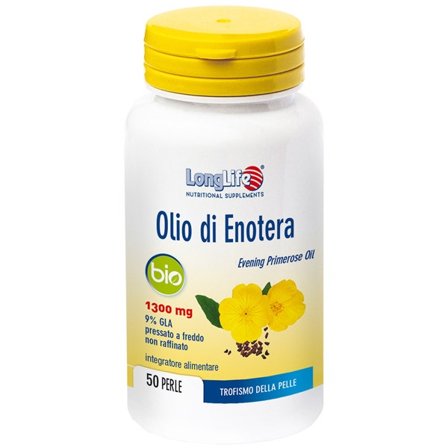 Longlife Olio Di Enotera Bio 50 Perle