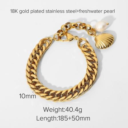 Armbånd Pearl Daily Outfit Metallic Element B1451