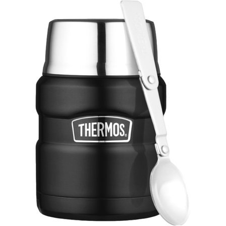 Thermos King mattermos 0,5 liter, svart