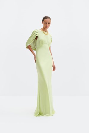 Malina - Louise maxi dress - XXS - Pistachio