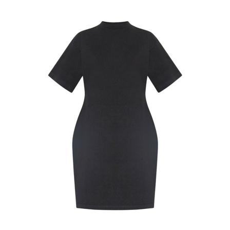 Balenciaga, T-Shirts Zwart, Dames, Maat:M