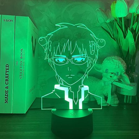 3D-yövalo Anime-lamppu 3D-illuusioyövalot