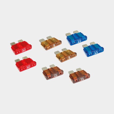 Fusibles de espiga plana Connex, ATC, 15 A, paquete de 8