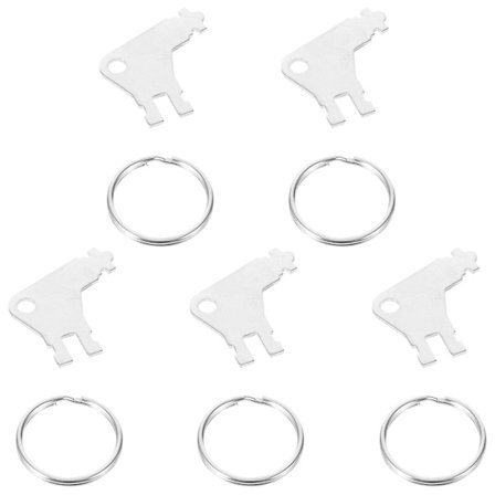 5 stk. Papirhåndklæde Nøgle Papirhåndklæde Dispenser Nøgle Toiletpapir Dispenser Nøgle Udskiftninger