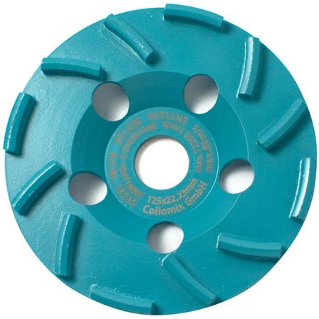 Collomix BST 125 Diamantslipeskål for betongslipere og vinkelslipere, Maskintilbehør & forbruk