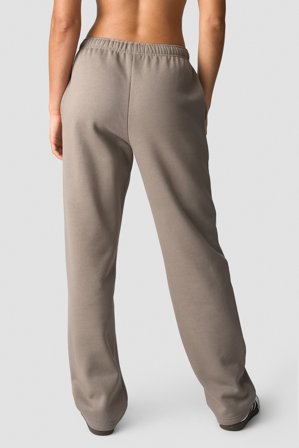 Everyday Straight Leg Sweatpants Greige