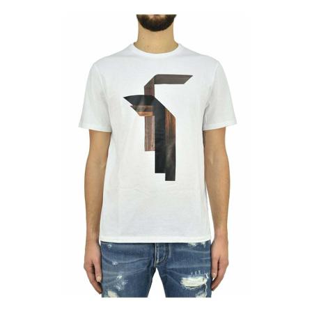 Neil Barrett T-Shirts Hvid, Herre
