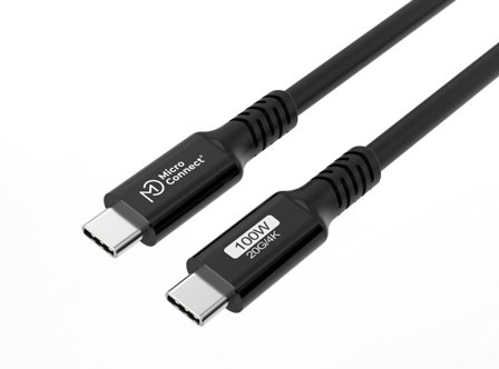 MicroConnect Premium - USB type C-kabel - 24 pin USB-C til 24 pin USB-C - 4 m