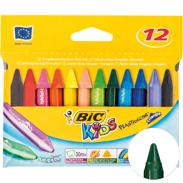 VOKSKRITT 3-KANT ULIKE FARGER