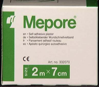 Mepore kompress på rull 7cmx2m 1 stk