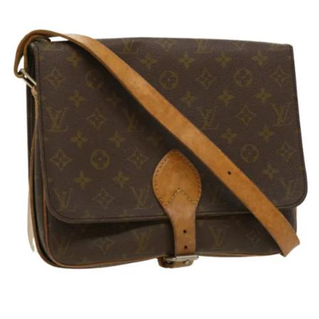 Louis Vuitton Vintage Pre-owned Canvas louis-vuitton-Väska brun, Dam Vintage Väskor, Dam, Storlek: ONE SIZE