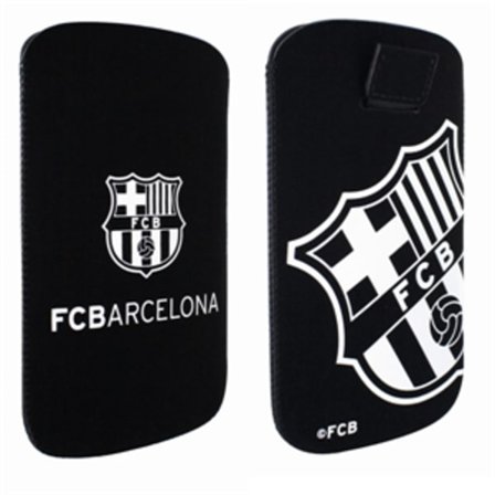Barcelona Mobilfodral Crest Svart