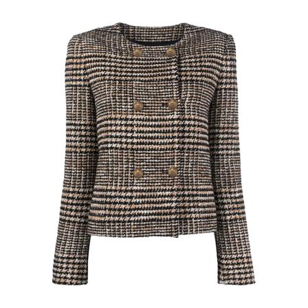 Twinset, Round-neck Knitwear Brązowy, Kobieta, Rozmiar: M
