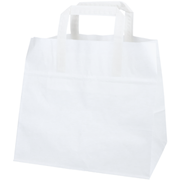 Papirpose Hvit 26x17x24 cm 11L