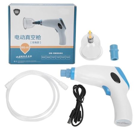 Elektrisk vakuumkoppningskit, lymfdränering Smärtlindring Massage Health Care Set