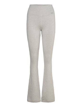 aim ́n | Ribbed Seamless Flare Tights | L