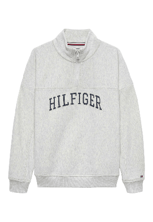 Tommy Hilfiger Varsity Zip Sweatshirt Hoodies & sweatshirts Herr Grå 152