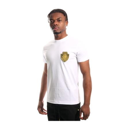 Versace Jeans Couture T-Shirts , Wit , Heren , Maat: S
