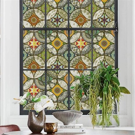 45*200cm staattinen koristeellinen ikkunakalvo