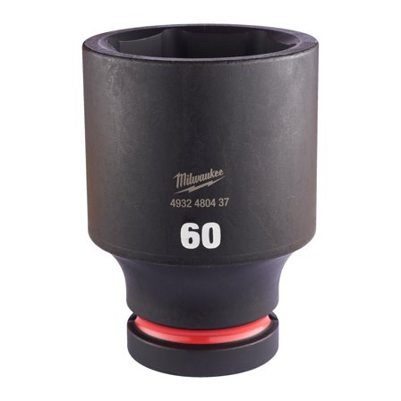 Milwaukee 4932480437 Krafthylsa 1", SHOCKWAVE, djup 60 mm, Handverktyg