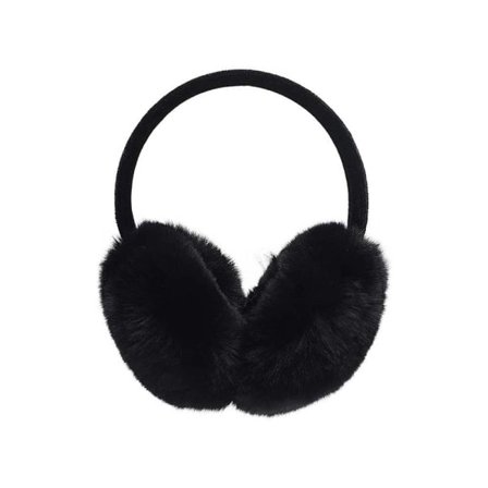 Ørevarmere Kvinner Barn Jenter Justerbare Vinter Ørevarmere Svart