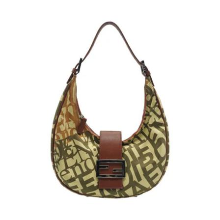 Fendi Vintage - Vintage Väskor - Grön - Unisex - Storlek: One Size, unisex, Storlek: ONE SIZE