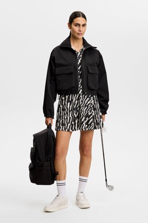 J.Lindeberg - Dana Printed Dress - Golf - Beige - Women - M