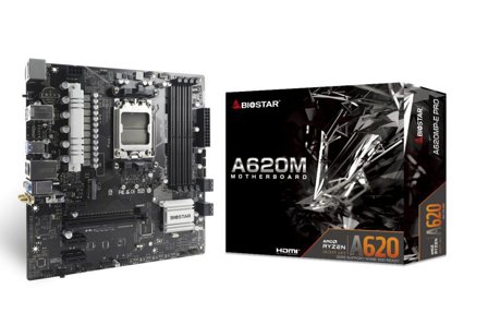 BIOSTAR A620Mp-E Pro Motherboard Amd