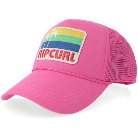Rip Curl - Rosado trucker Gorra - Mixed Revival Hot Pink A-frame Trucker @ Hatstore
