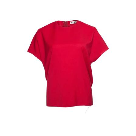 Acne Studios Pre-owned Pre-ownedWooltops , Rood , unisex , Maat: S Vintage Shirts