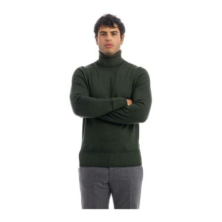 Drumohr, Turtlenecks Groen, Heren, Maat:S