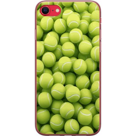 Yhteensopiva Puhelinkuori Apple Apple iPhone 7 Vihreiden tennispallojen kuvio korkealla tarkkuudella, urheilullinen motiivi toistettavalla tekstuurill